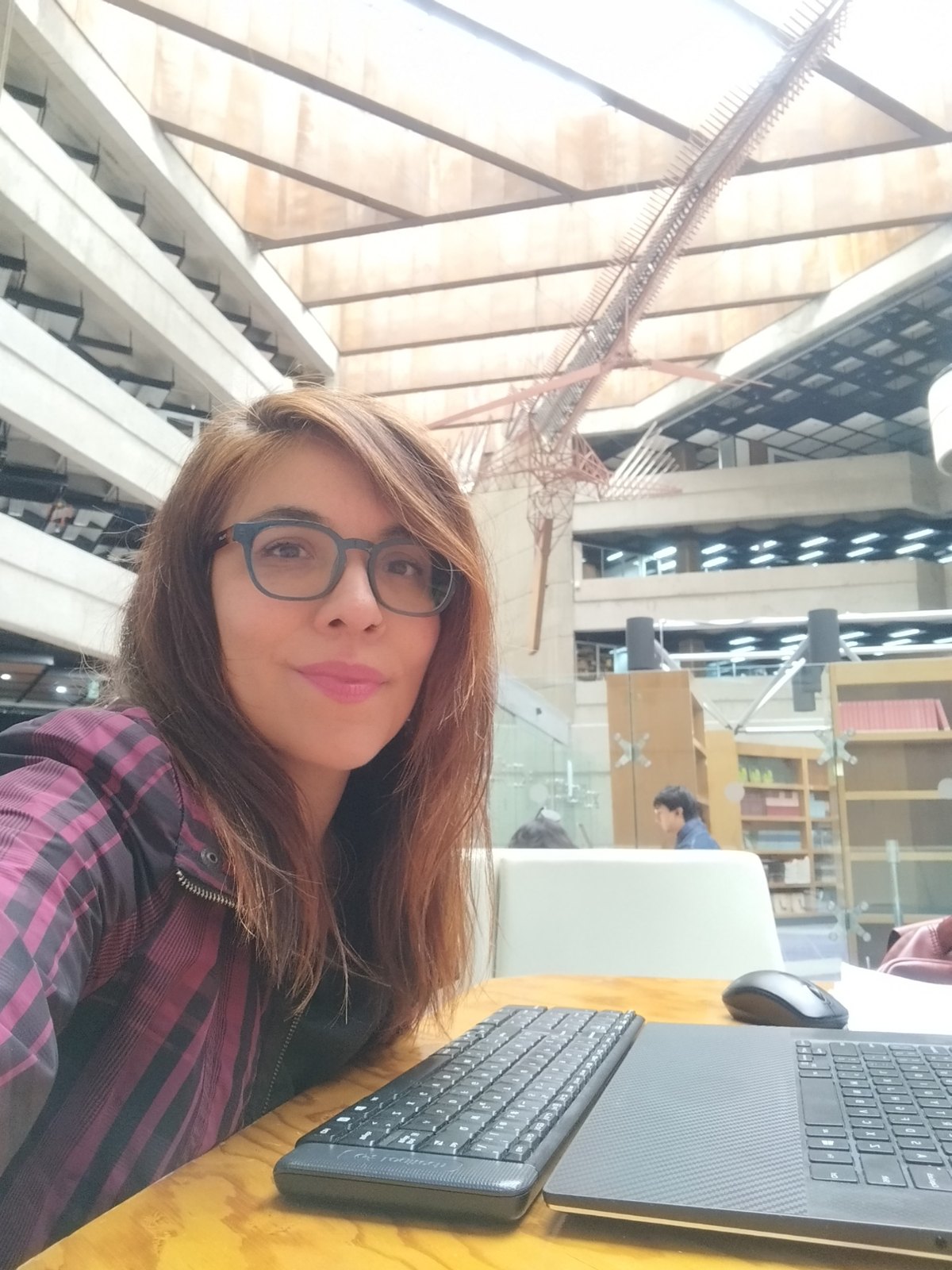 Juana Libertad Montes Gómez en espacio académico
